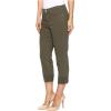 imageNYDJ Womens Petite Dayla Wide Cuff Capri Jeans in Colored Bull DenimTopiary