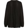 imageNYDJ Womens Pintuck Blouse 34 SleeveBlack