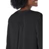 imageNYDJ Womens Pintuck Blouse 34 SleeveBlack