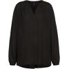 imageNYDJ Womens Pintuck Blouse 34 SleeveBlack