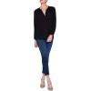imageNYDJ Womens Pintuck Blouse 34 SleeveBlack