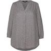 imageNYDJ Womens Pintuck Blouse 34 SleeveBlack