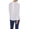 imageNYDJ Womens Pintuck Blouse 34 SleeveOptic White
