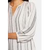 imageNYDJ Womens Pintuck Blouse 34 SleeveSasha Stripe