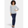 imageNYDJ Womens Pintuck Blouse 34 SleeveSilverdale
