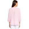 imageNYDJ Womens Pintuck Blouse 34 SleeveWild Hearts