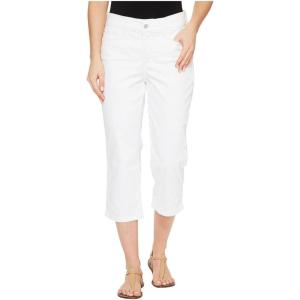imageNYDJ Womens Marilyn Crop Cuff JeanDeep Optic White