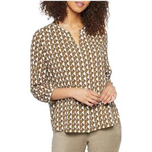 imageNYDJ Womens Pintuck Blouse 34 SleeveGeorgie Geo