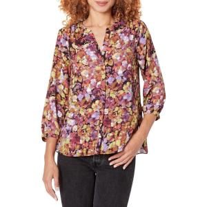 imageNYDJ Womens Pintuck Blouse 34 SleeveHarpeth Hills