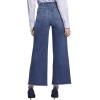 imageNYDJ Womens Teresa Wide Leg Ankle Fray HemsRiverwalk