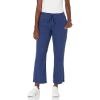 imageNYDJ Womens Jamie Relaxed Ankle Pants in Stretch LinenRepublique Navy