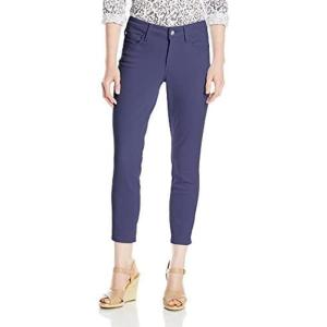 imageNYDJ Womens Petite Size Clarissa Skinny Ankle JeansPeacoat