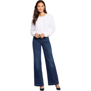 imageNYDJ Womens Teresa Wide Leg 1 12 HemCambridge