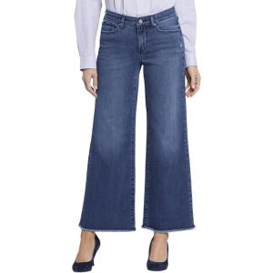 imageNYDJ Womens Teresa Wide Leg Ankle Fray HemsRiverwalk