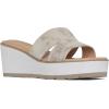 imageNYDJ Womens Raizy Metallic SuedePewter