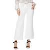 imageNYDJ Womens Teresa Wide Leg Ankle JeansOptic White
