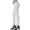 imageNydj Womens Alina Ankle JeansOptic White