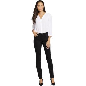 imageNYDJ Womens Alina Skinny JeansBlack 2404