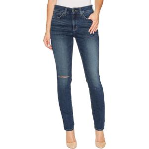 imageNYDJ Womens Alina Skinny JeansHorizon Knee Slit