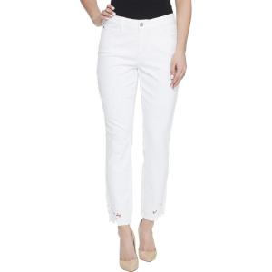imageNYDJ Womens Alina Skinny JeansPure Optic White