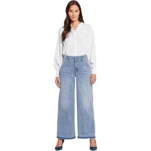 imageNYDJ Womens Hr Mona Wide Leg Trouser Released HemState