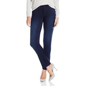 imageNYDJ Womens Petite Size Sheri Slim Jeans In Super Sculpt DenimNorwell Wash