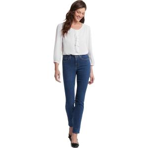 imageNYDJ Womens Sheri Slim JeanBatik Blue