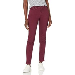 imageNYDJ Womens Sheri Slim JeanGrenache