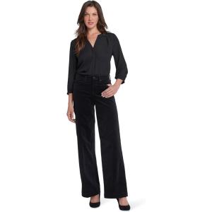 imageNYDJ Womens Teresa Wide LegBlack