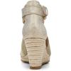 imageNYDJ Womens Charisma Espadrille Wedge SandalMetallic Light Gold