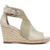 imageNYDJ Womens Charisma Espadrille Wedge SandalMetallic Light Gold