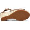 imageNYDJ Womens Charisma Espadrille Wedge SandalSuede Brown