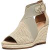 imageNYDJ Womens Charisma Espadrille Wedge SandalSuede Sand