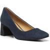 imageNYDJ Womens Fay Mid Heel PumpNavy