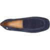 imageNYDJ Womens Lynn Leather SlipOn LoaferSuede Navy