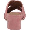 imageNYDJ Womens Mule Heeled SandalSuede Blush Pink