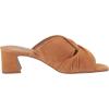 imageNYDJ Womens Mule Heeled SandalSuede Cognac