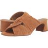 imageNYDJ Womens Mule Heeled SandalSuede Cognac