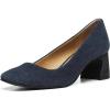 imageNYDJ Womens Fay Mid Heel PumpNavy