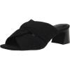 imageNYDJ Womens Mule Heeled SandalLinen Black