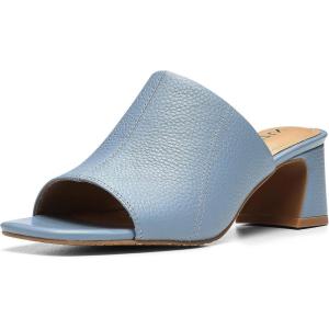 imageNYDJ Womens High Heel Mule PumpTumbled Denim