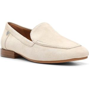 imageNYDJ Womens Lynn Leather SlipOn LoaferSuede Sand
