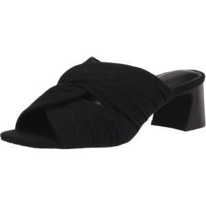 imageNYDJ Womens Mule Heeled SandalLinen Black