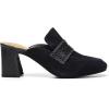 imageNYDJ Womens Clara Suede MuleNavy