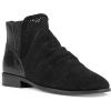 imageNYDJ Womens Concetta Perforated Suede Ankle BootBlack