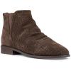 imageNYDJ Womens Concetta Perforated Suede Ankle BootCoffee