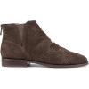 imageNYDJ Womens Concetta Perforated Suede Ankle BootCoffee