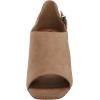 imageNYDJ Womens Larlie Suede Flared Block HeelTaupe