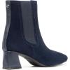 imageNYDJ Womens Scooter Suede Chelsea BootNavy