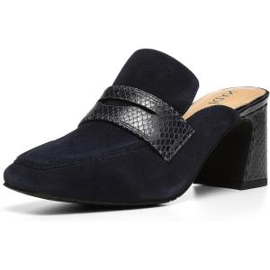 imageNYDJ Womens Clara Suede MuleNavy